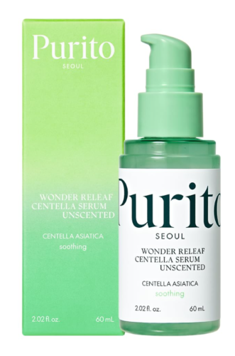 PURITO Wonder Releaf Centella Serum (Unscented) 60 ml Authentic & U.S. Seller