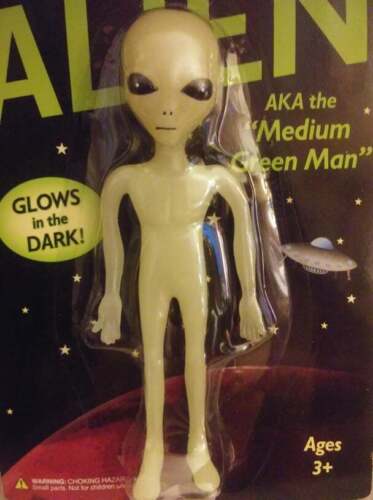 ALIEN Bendable / Posable – Glow-in-the-Dark –  Action Figure – 6.5″ – Ages: 3+!!