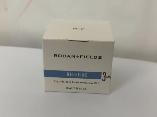 NEWʀodan +Fields Redefine Triple Defense Cream Step 3 AM SPF15 Sealed