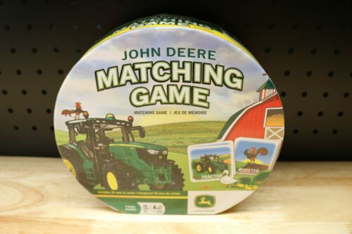 John Deere Matching Game Preschool Farm Game by Masterpieces Puzzles Ages 3+