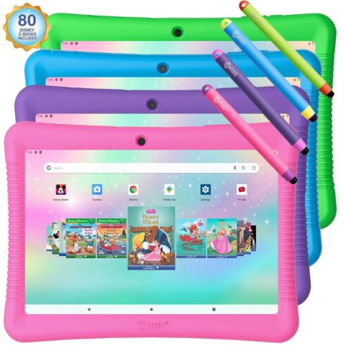 Contixo K102 10″ Inch Kids 64GB Tablet, Camera, w/  Disney E-Books Ages 3-7