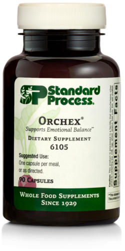 Standard Process Orchex Whole Food Nervous System Supplements, 90 Capsules