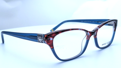 Anne Klein AK5036 455 Blue Tortoise Fade Cat Eye Womens Eyeglasses 52mm