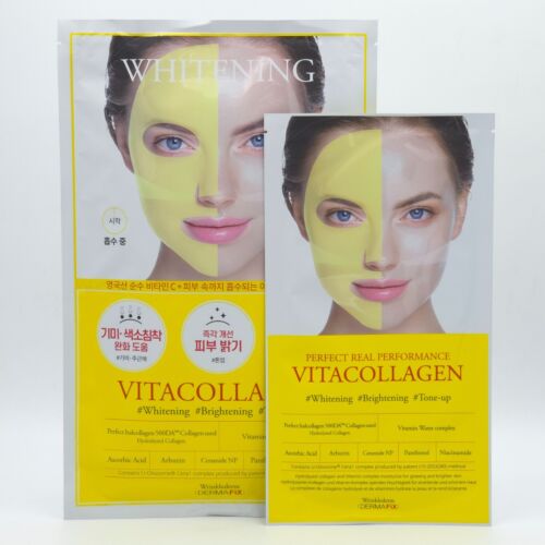 Dermafix Perfect Real Performance Vitacollagen Mask 23g x 8pcs Bright K-Beauty