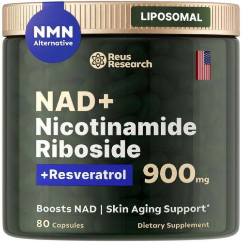 NAD+ Supplement for Anti Aging,Energy, Focus Booster -Nicotinamide Riboside