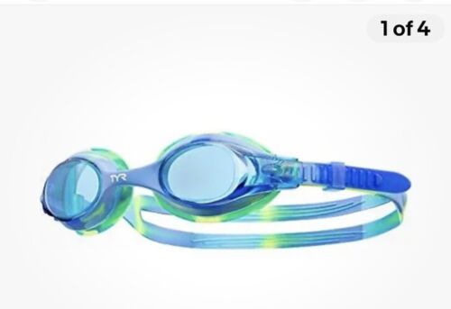 Swim Goggles TYR Kids’ Youth TIE~DYE SWIMPLE Goggles Ages 3 – 10 Swimming New