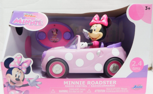 Disney Junior Minnie Roadster R/C Radio Control Car Ages 3+ by Jada Toys New