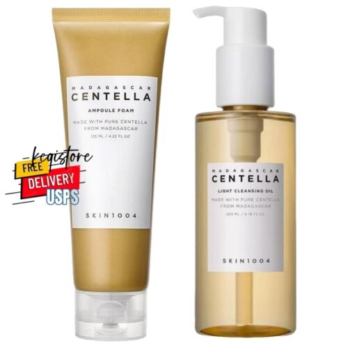 [SKIN1004] Madagascar Centella Ampoule Foam 125ml, Light Cleansing Oil 200ml*NEW