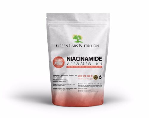 Niacinamide Vitamin B3 Nicotinamide Powder 300g PHARMACEUTICAL GRADE