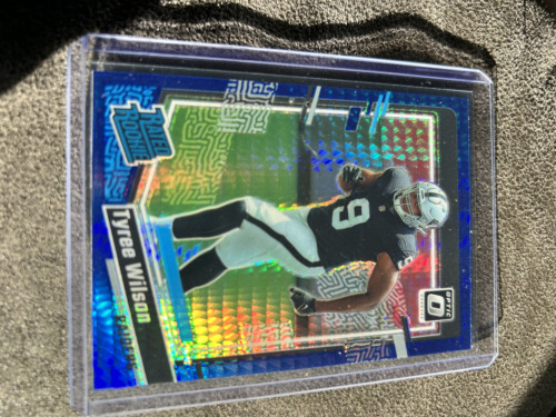 2023 Donruss Optic Football – BLUE HYPER – PICK YOUR PLAYER