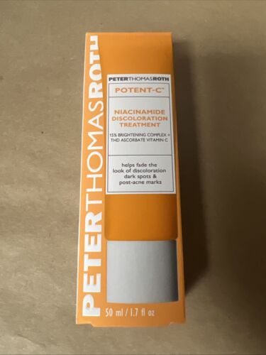 Peter Thomas Roth Potent-C Niacinamide Discoloration Treatment 1.7 oz NEW