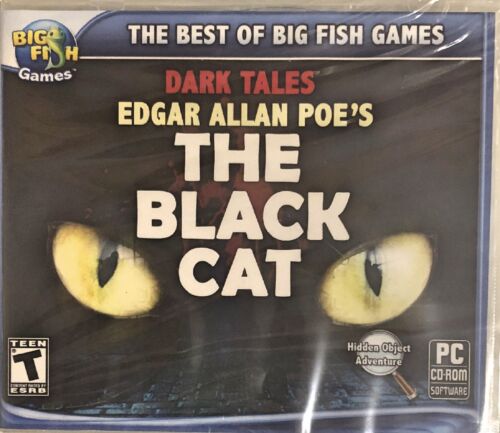 Dark Tales Edgar Allan Poe’s The Black Cat Pc Brand New Win10 8 7 XP