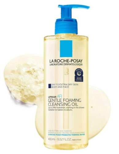 La Roche-Posay Lipikar AP+ Gentle Foaming Cleansing Oil | 24h Hydration | Face