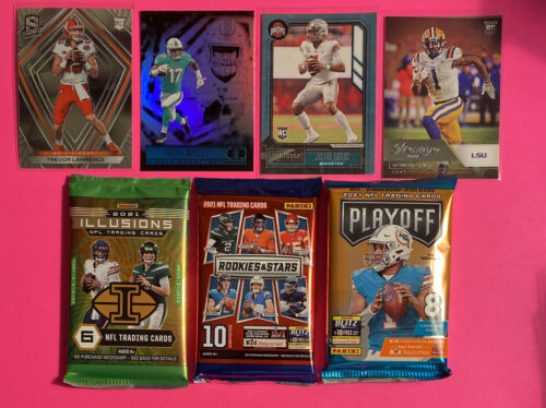 Lawrence Chase Fields Waddle RC Lot + 3 Sealed Panini NFL Packs Auto!?