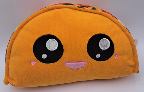 Plush Taco 12″x5″x8″ Stuffed Toy Ideal Toys Direct Ages 3+ Cuddly READ