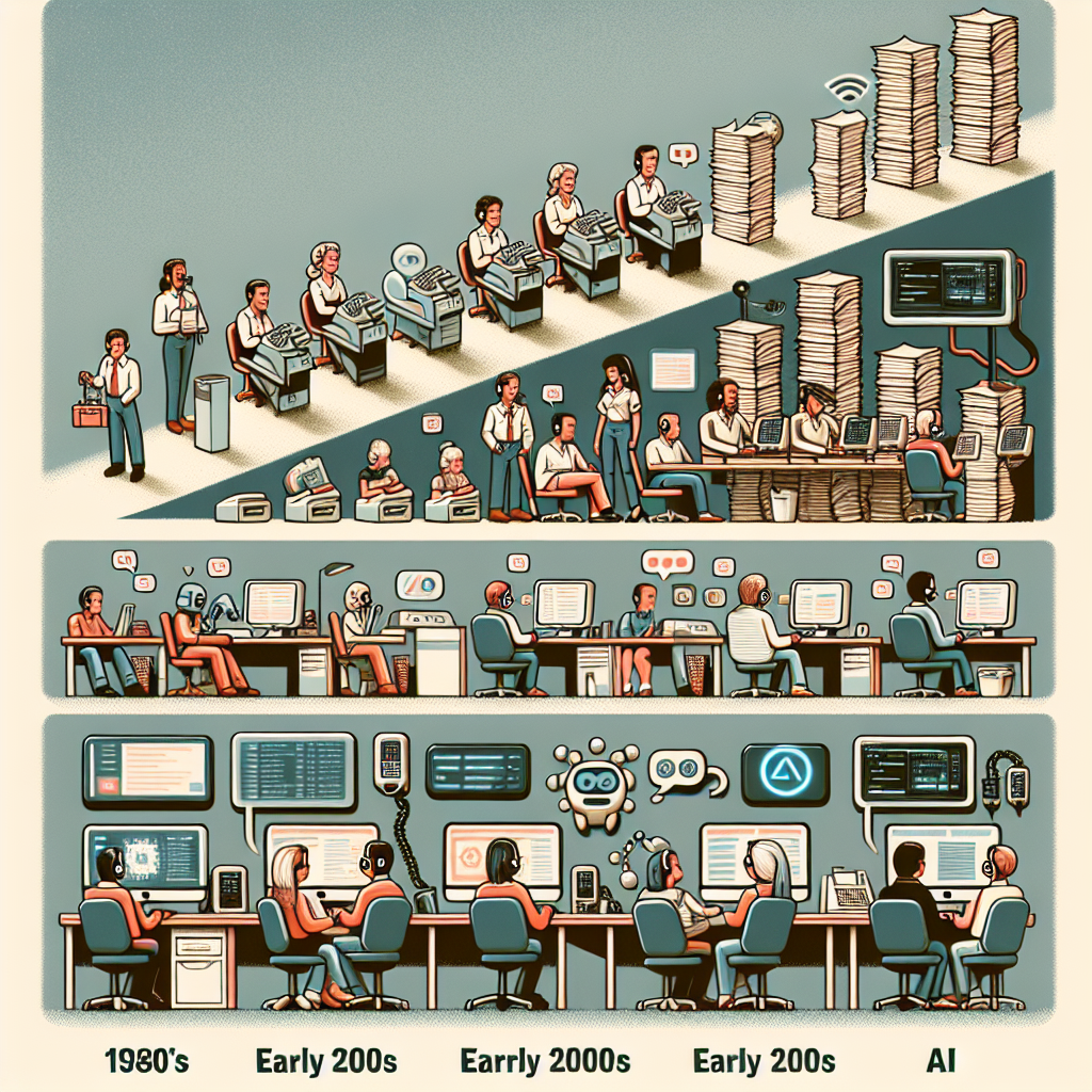 The Evolution of Technical Support: From Call Centers to Chatbots