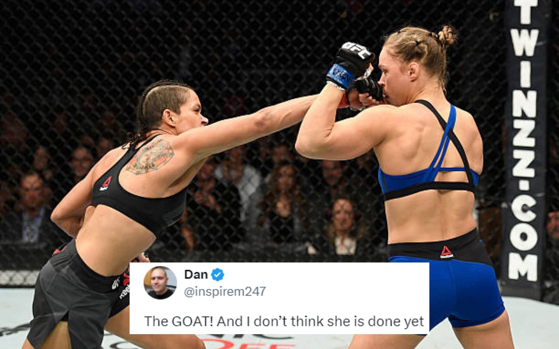 Eight years later, fans still cherish Amanda Nunes sending Ronda Rousey into retirement with an “a*s whooping of epic proportions”