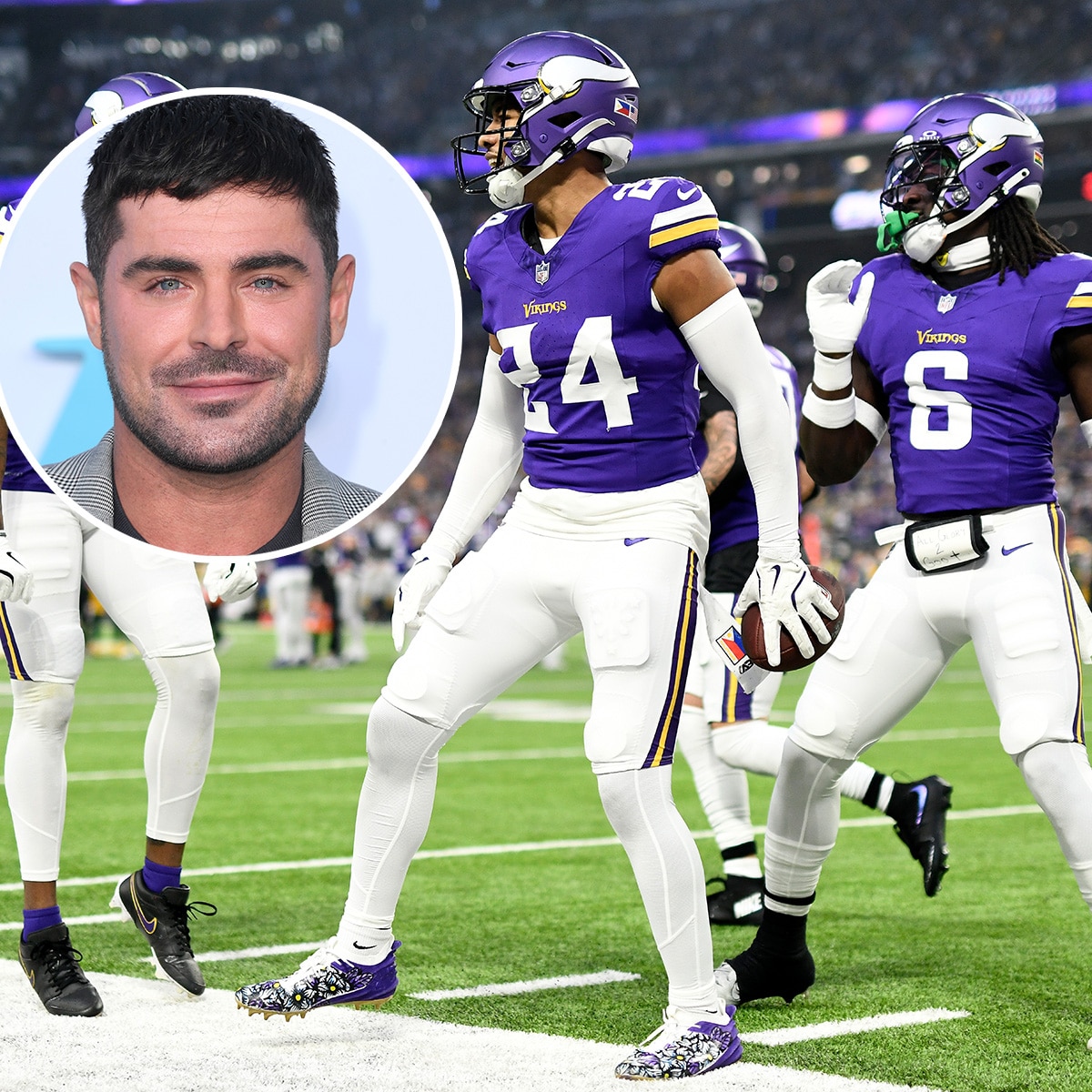 Zac Efron Reacts to Minnesota Vikings’ High School Musical Dance