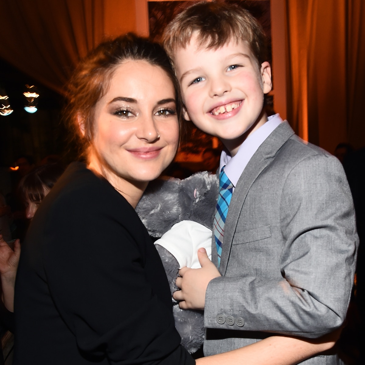 Big Little Lies ’ Shailene Woodley & Iain Armitage Share Sweet Reunion