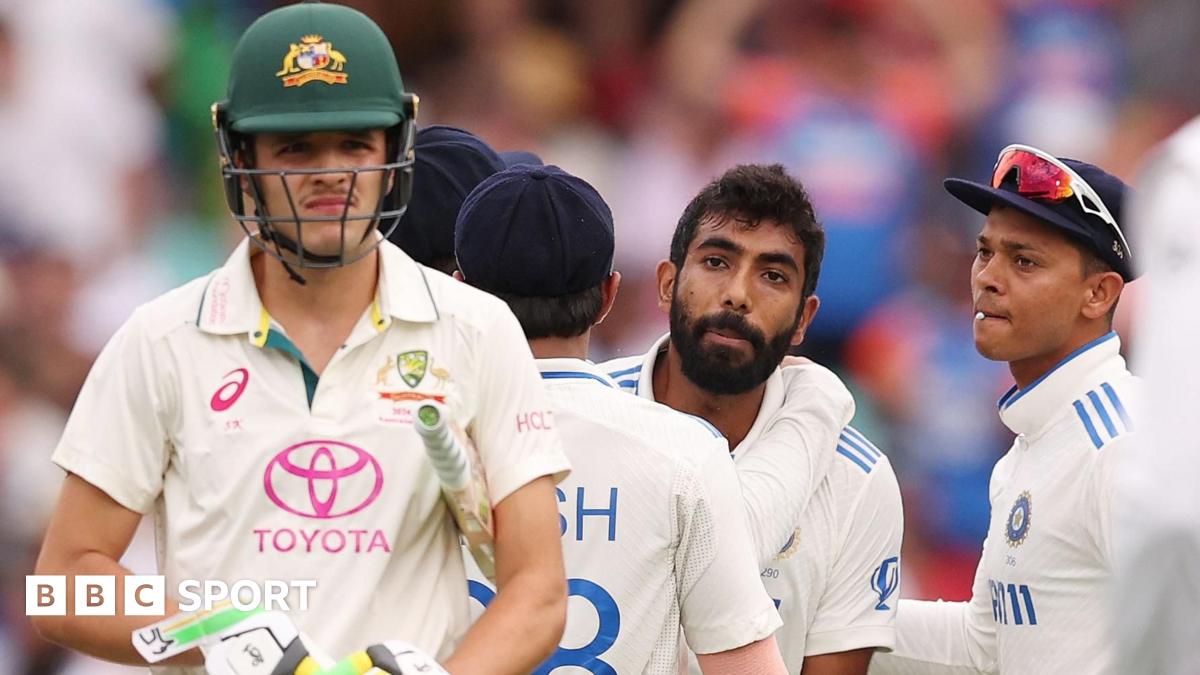 Australia v India: Jasprit Bumrah strikes late but hosts on top in Sydney