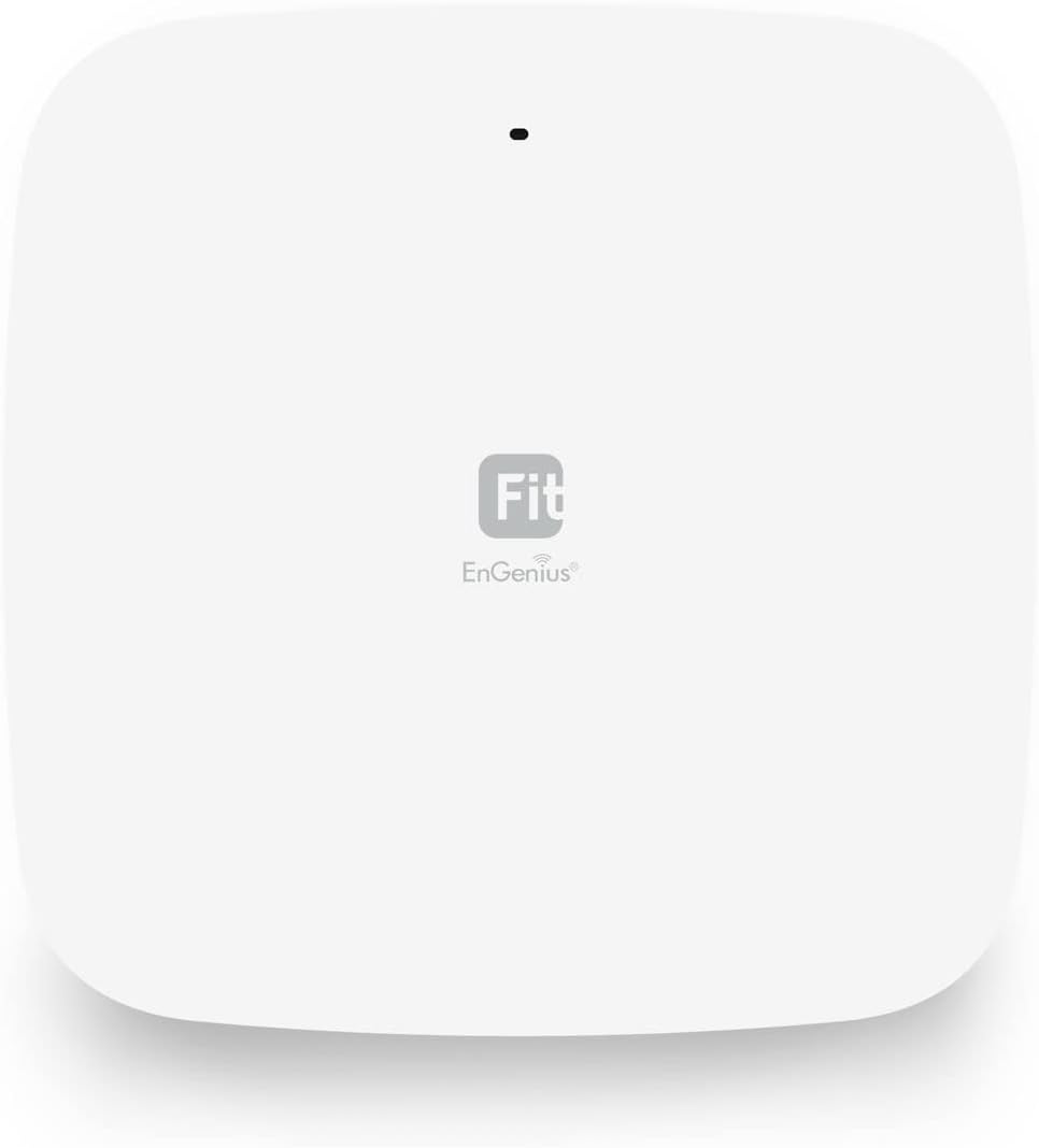 EnGenius Fit Wireless Access Point (EWS356-FIT) | True Wi-Fi 6 Dual Band AX3000 | Cloud & App & OnPrem Control Options | WPA3, MU-MIMO, Mesh & Seamless Roaming | Power Adapter Not Included