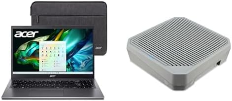 acer Aspire 5 15 Slim Laptop | 15.6″ FHD IPS Touch | i5-13420H | 16GB LPDDR5 | 512GB Gen 4 SSD | Wi-Fi 6 | Protective Sleeve| A515-58PT-50UJ Vero W6m Wi-Fi 6E Mesh Router | Tri Band AXE7800