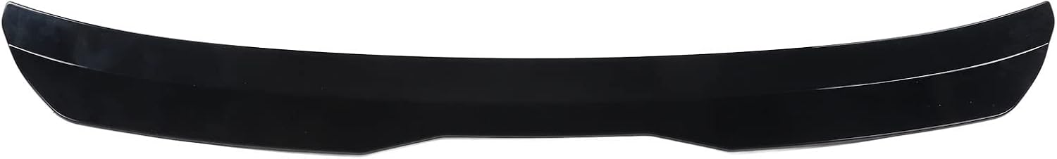 Universal Rear Spoiler Rear Window Roof Spoiler Rear Window Roof Spoiler Visor Deflector Universal Fit Reduce Window Top Lip Molding Trim (Glossy Black)