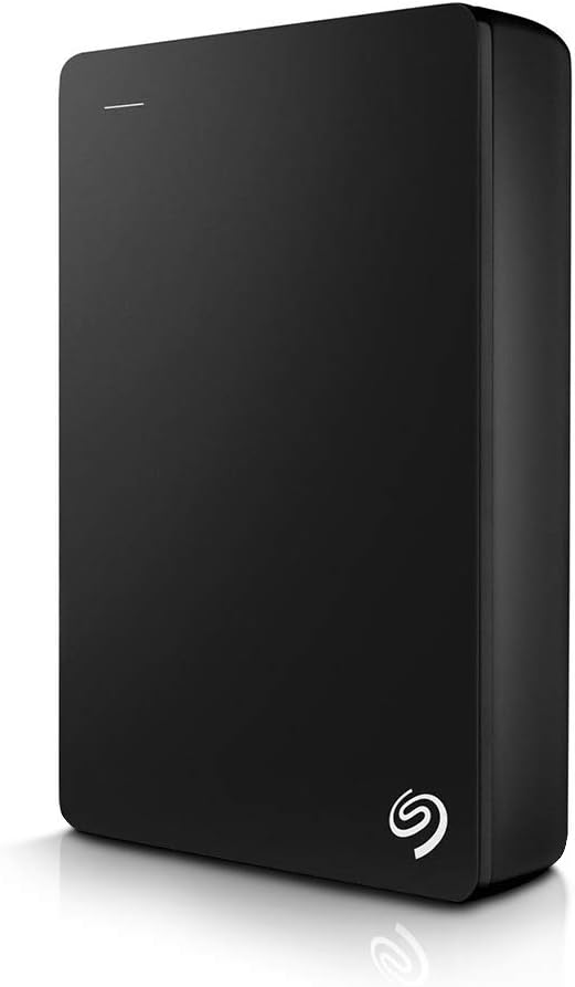 Seagate Backup Plus Portable 5TB External Hard Drive HDD – Black USB 3.0 for PC Laptop and Mac, 2 Months Adobe CC Photography (STDR5000100)