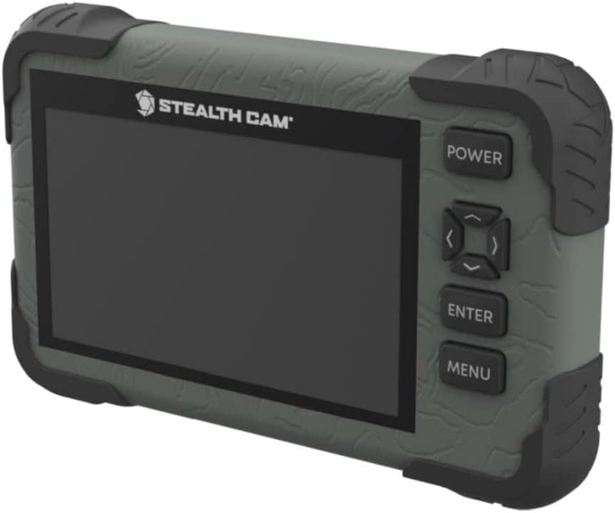 Stealth Cam SD Card Reader/Photo & HD Video 1080P Viewer | Durable Water-Resistant Housing | 4.3″ Color LCD Screen | Wrist Lanyard