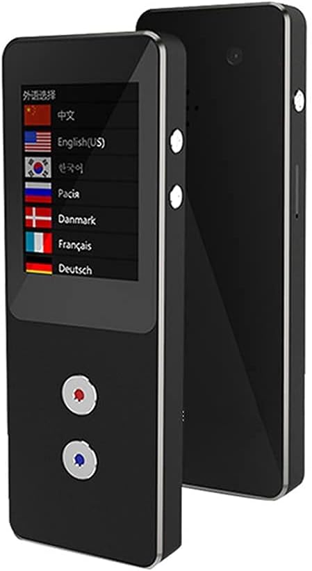 Portable AI Smart Voice Translator Traductor De Idiomas En Tiempo Real 45 Language Instant Translator Photo Offline Translation Decoration