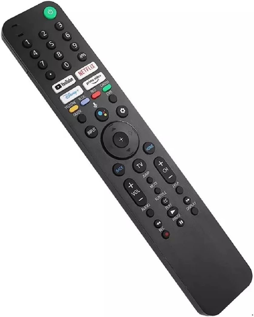 Voice Remote Control FCC ID: MG3-TX520U RMF-TX520U Compatible with Sony TV Models KD55X79J KD55X80CJ KD55X80J KD65X79J KD65X80CJ KD65X80J KD75X79J KD85X85J XR55A80J XR65A80CJ XR77A80CJ and XR77A80J