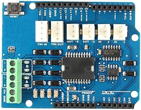 L298N L298P 4A Dual Channel Motor Driver Module Motor Shield R3 for Arduino 5V ~ 12V Free Running Stop and Brake Function