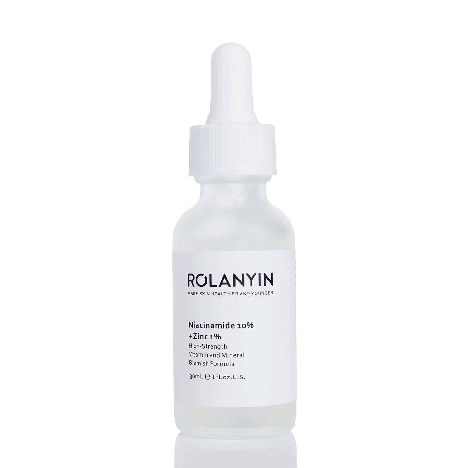 ROLANYIN Niacinamide 10% + Zinc 1% Facial Serum for Oil Control and Pore Minimizing Blemish Treatment Hydrating Soothing Anti Aging and Nourishing Formula Skin Care