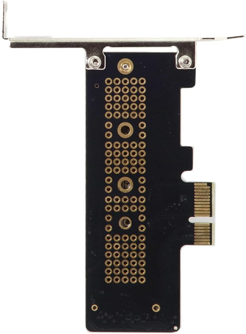 NFHK Low Profile PCI-E 3.0 x1 Lane to M.2 NGFF M-Key SSD Nvme AHCI PCI Express Adapter Card