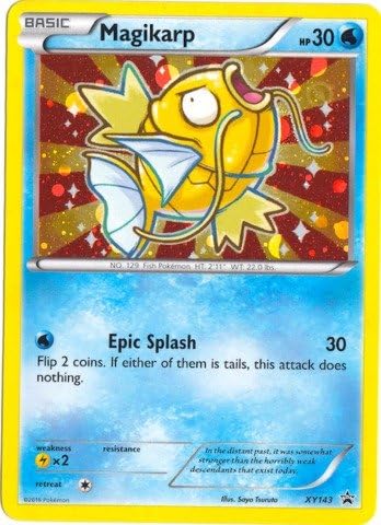 Pokemon – Magikarp (XY143) – XY Black Star Promos – Holo