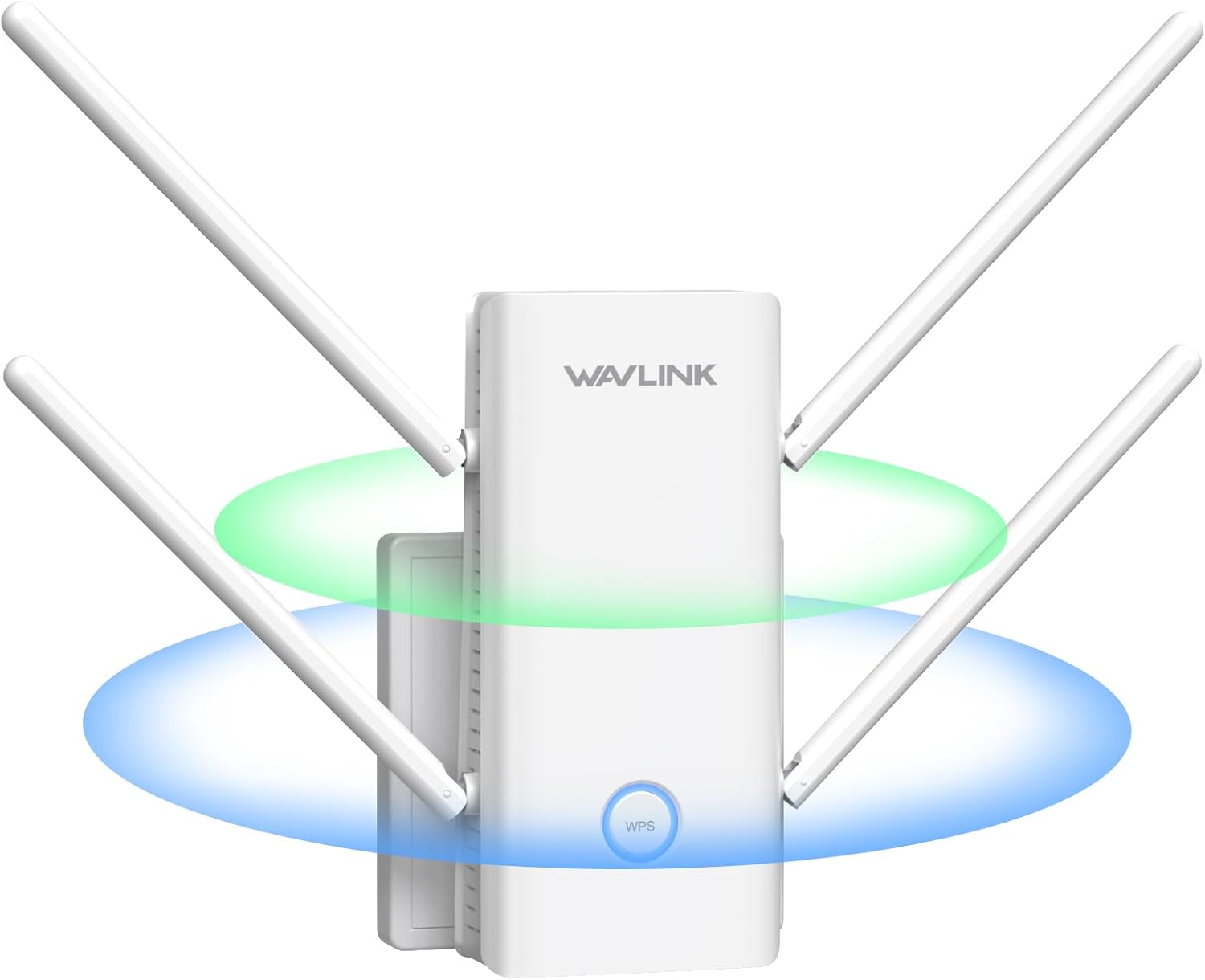 WAVLINK AX3000 WiFi 6 Extender Signal Booster for Home,3000Mbps Dual Band (5GHz/2.4GHz) WiFi Repeater,WiFi Repeater Signal Booster with Gigabit Ethernet Port,Access Point,1-Tap Setup