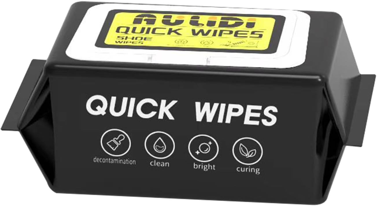 Shoe Sneaker Wipes, Shoe Cleaner Wipes Quick Cleaning Wipes Disposable Travel Portable Removes Dirt, Stains, Dust, Etc