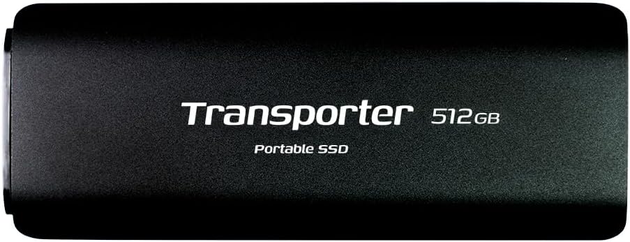 Patriot Transporter 512GB Type-C External Portable SSD – Solid State Drive – PTP512GPEC