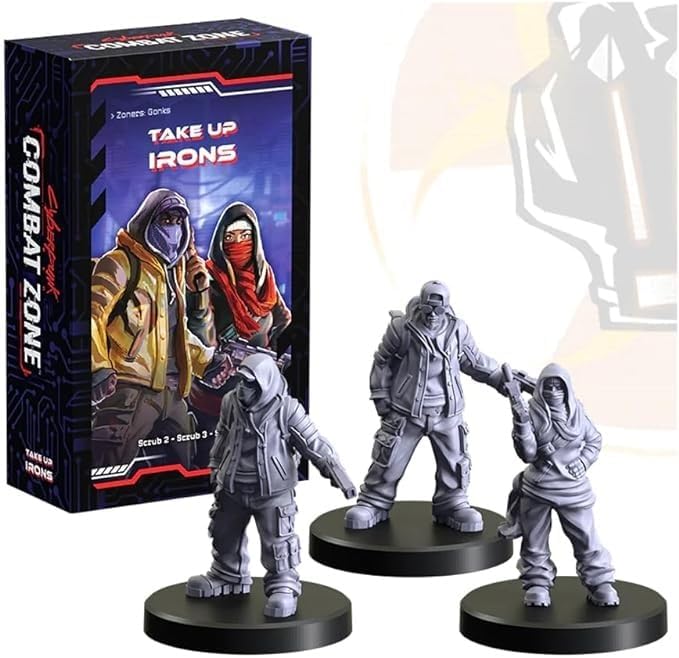 Monster Fight Club Cyberpunk Red: Combat Zone – Take Up Irons Expansion (Zoners)