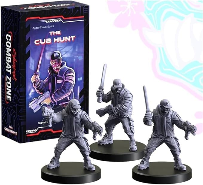 Monster Fight Club Cyberpunk Red: Combat Zone – The Cub Hunt Expansion (Tyger Claws)