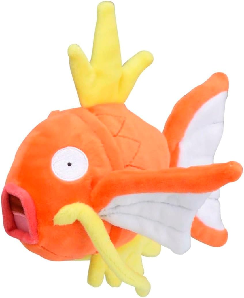 Pokémon Center: Magikarp Sitting Cuties Plush, 7 ½ Inch # 129 – Generation 1 – 6 In