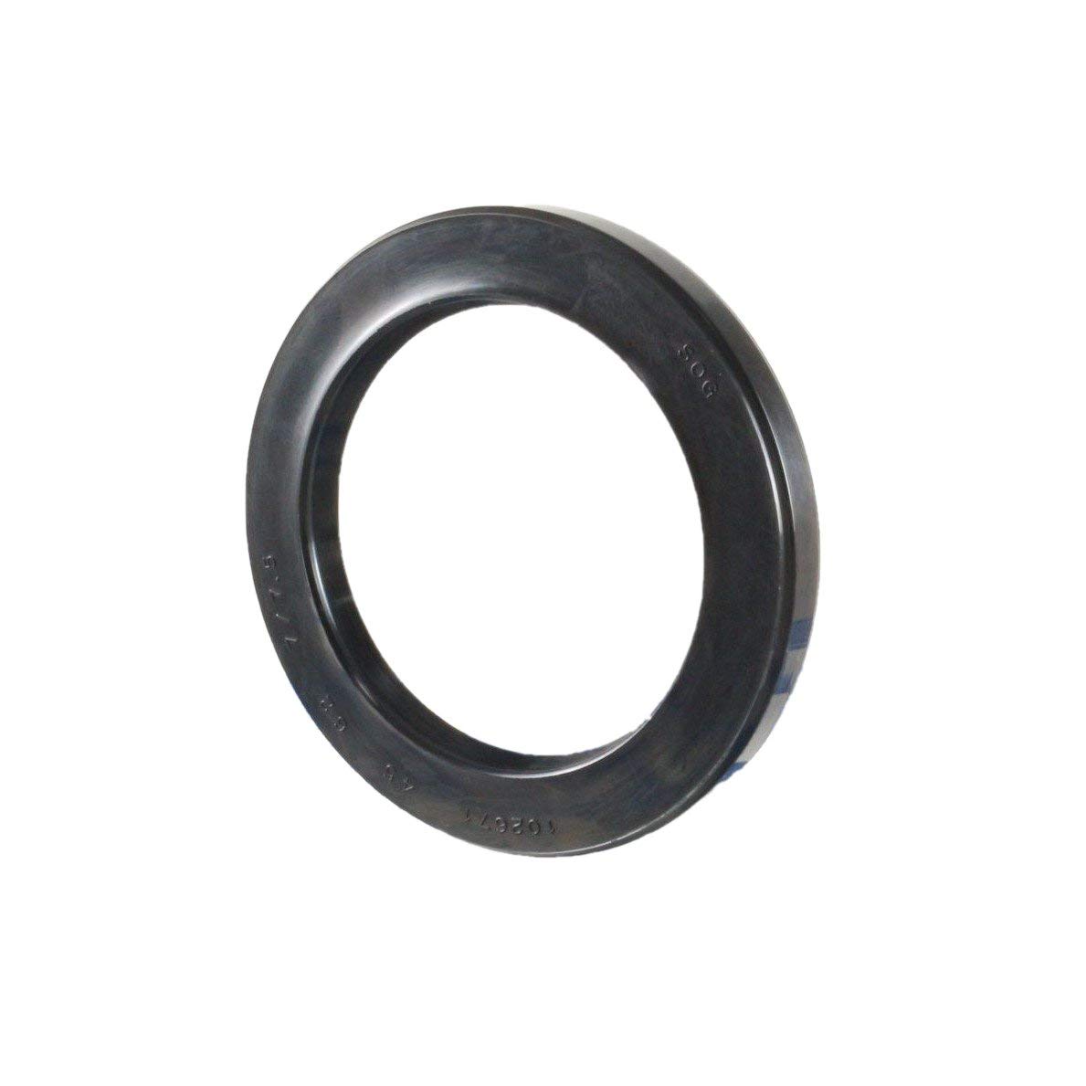 EAI High Pressure Oil Seal 45mm x 62mm x 7mm / 7.5mm TCN Double Lip w/Garter Spring