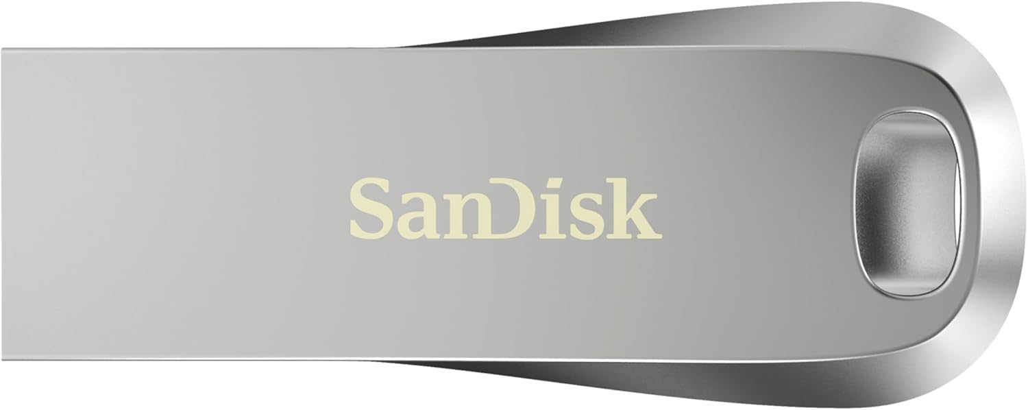 SanDisk 256GB Ultra Luxe USB 3.1 Gen 1 Flash Drive – SDCZ74-256G-G46, Black