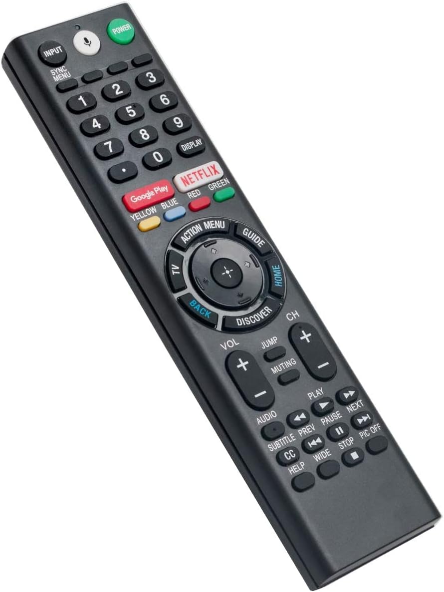 New IR RMF-TX200U Replace Remote Without Voice Fit for Sony Bravia TV XBR-65X930D XBR-75X940D XBR-65X900E XBR-75X900E XBR-75X940E XBR-43X800D XBR-49X800D XBR-65X850D XBR-75X850D XBR-55X850D