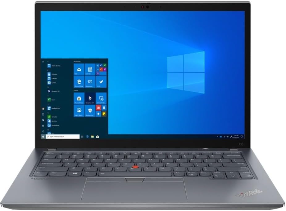 Lenovo ThinkPad X13 Gen 2 20XH005BUS 13.3″ Touchscreen Notebook – WUXGA – 1920 x 1200 – AMD Ryzen 7 PRO 5850U Octa-core (8 Core) 1.90 GHz – 16 GB RAM – 512 GB SSD – Storm Gray