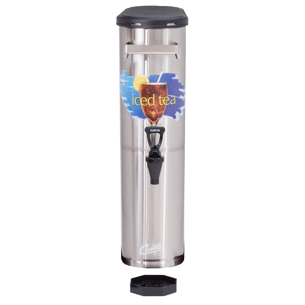 Wilbur Curtis Iced Tea Dispenser 3.5 Gallon Narrow Tea Dispenser, 22”H – Designed to Preserve Flavor – TCN (Each)