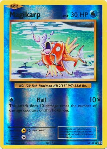 Pokemon – Magikarp (33/108) – XY Evolutions – Reverse Holo