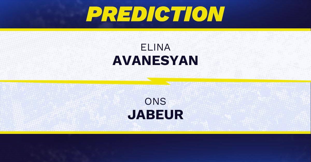 Elina Avanesyan vs. Ons Jabeur Prediction, Odds, Picks for WTA Brisbane International 2025