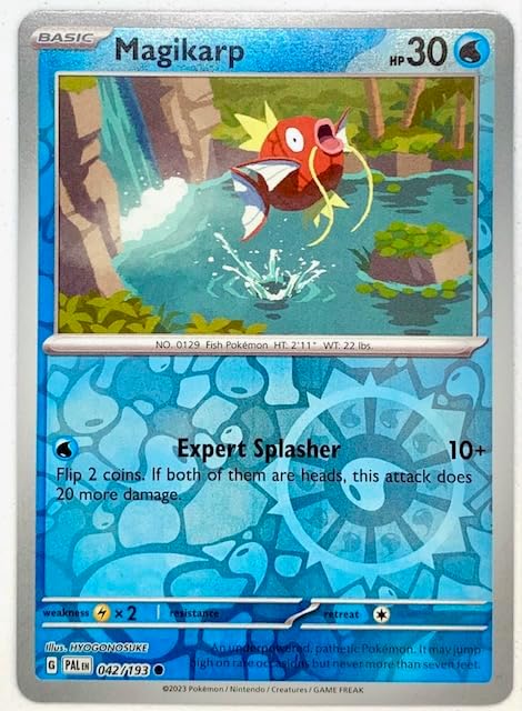 Pokemon – Magikarp 042/193 – Paldea Evolved – Reverse Holo Pokemon Card – Foil