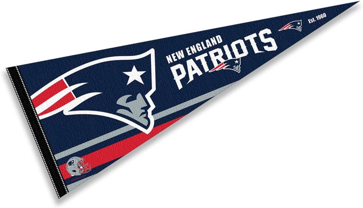 WinCraft New England Patriots Pennant Banner Flag